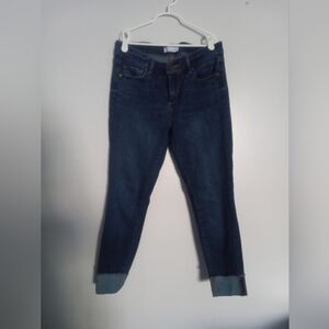 LOFT Dark Blue Ankle Jeans